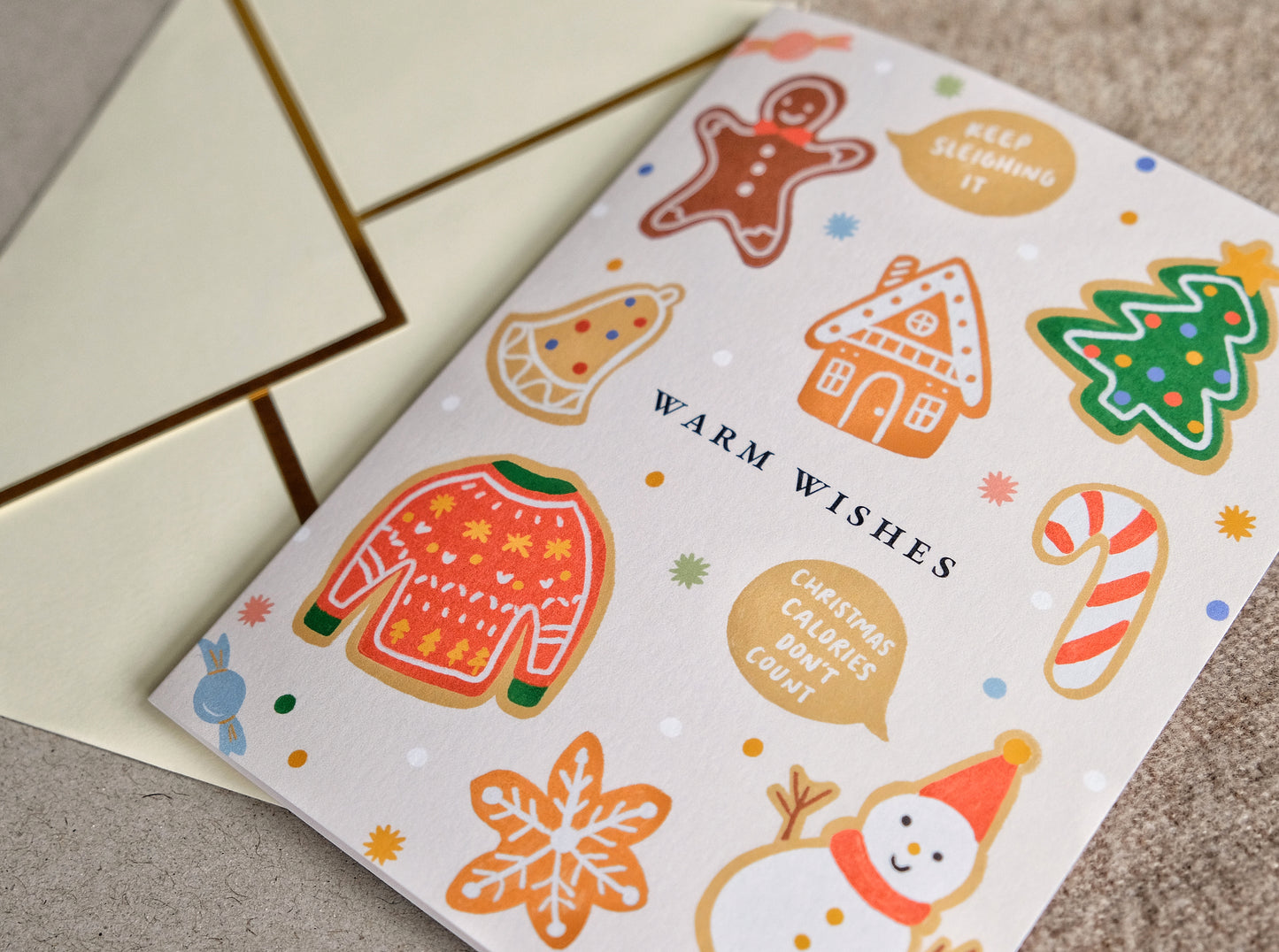 Holiday Cookie Card