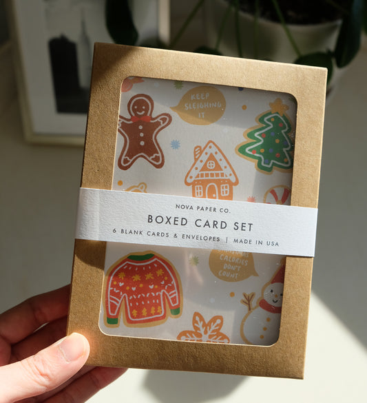 Assorted Box of 6 Christmas Cards