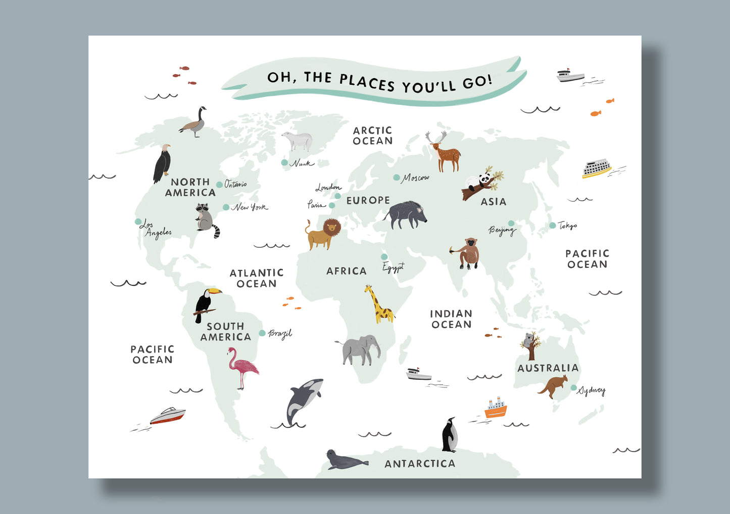 Oh, The Places You'll Go