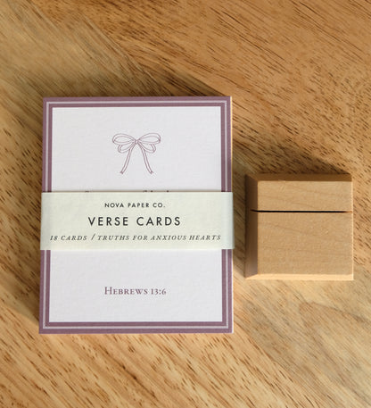 Verse Cards: Truths for Anxious Hearts