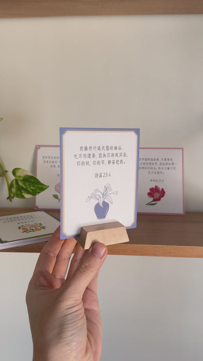 Verse Cards: God's Promises in Chinese